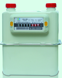Mechanical steel case gas meter